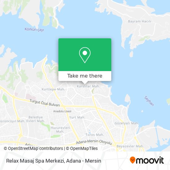 Relax Masaj Spa Merkezi map