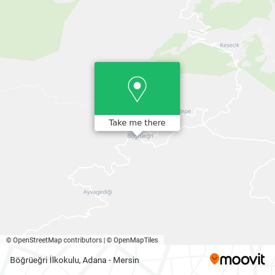 Böğrüeğri İlkokulu map