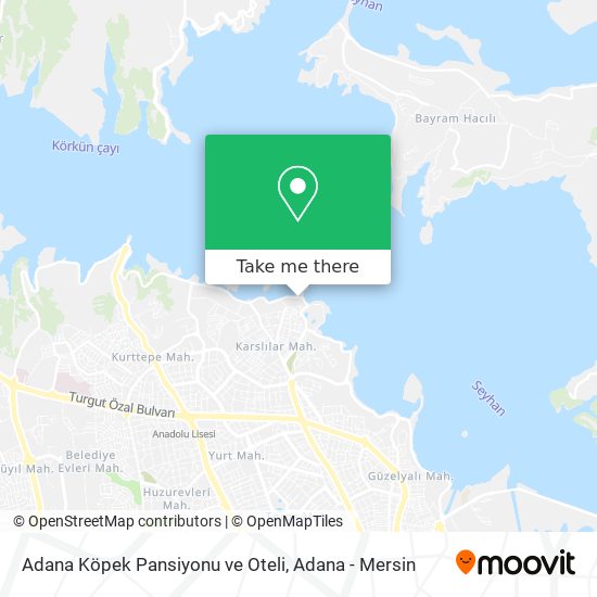 Adana Köpek Pansiyonu ve Oteli map