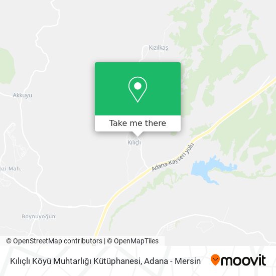 Kılıçlı Köyü Muhtarlığı Kütüphanesi map