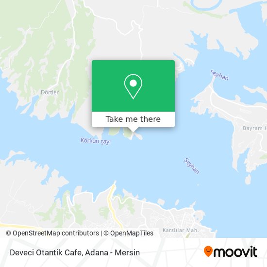 Deveci Otantik Cafe map