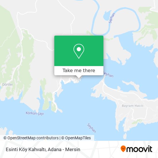 Esinti Köy Kahvaltı map
