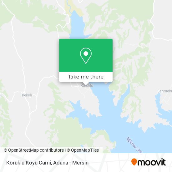 Körüklü Köyü Cami map