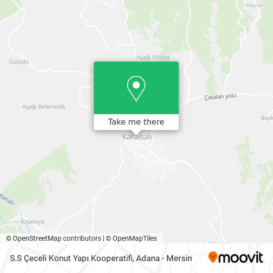 S.S Çeceli Konut Yapı Kooperatifi map