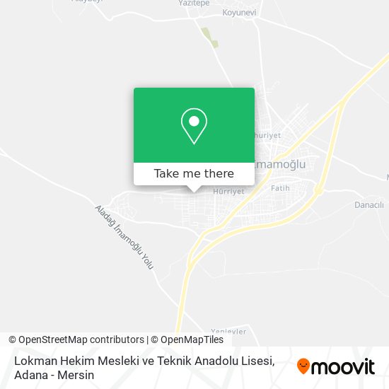Lokman Hekim Mesleki ve Teknik Anadolu Lisesi map