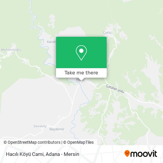 Hacılı Köyü Cami map