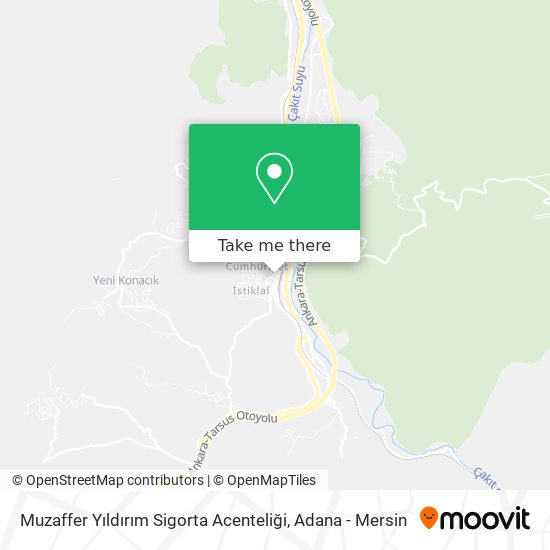 Muzaffer Yıldırım Sigorta Acenteliği map