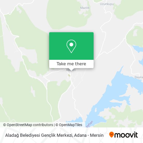 Aladağ Belediyesi Gençlik Merkezi map