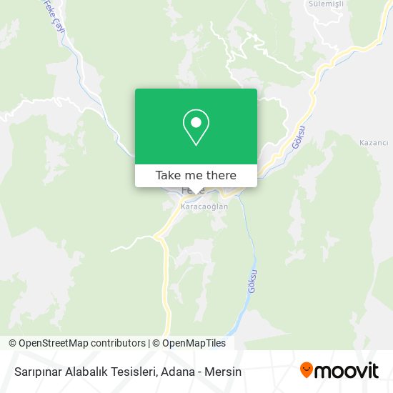 Sarıpınar Alabalık Tesisleri map