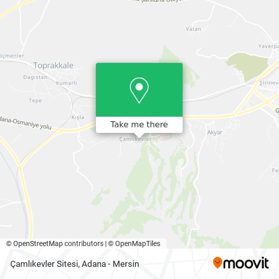 Çamlıkevler Sitesi map
