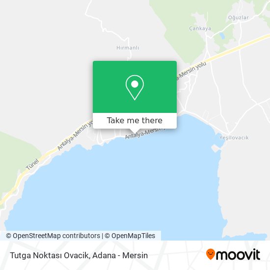 Tutga Noktası Ovacik map