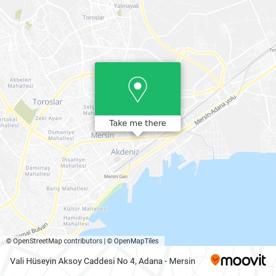 Vali Hüseyin Aksoy Caddesi No 4 map