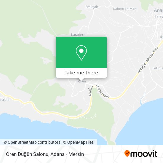 Ören Düğün Salonu map