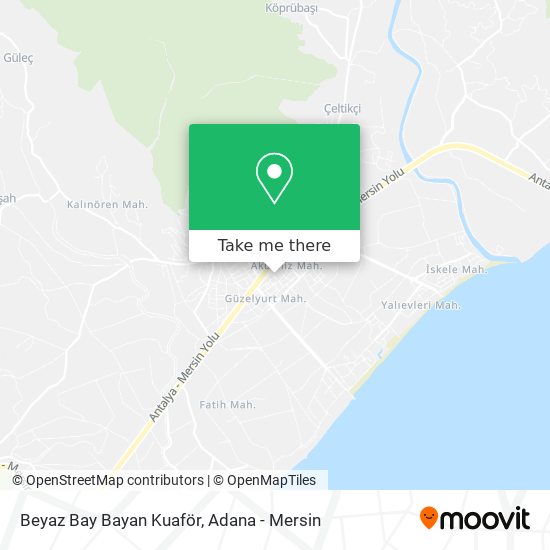 Beyaz Bay Bayan Kuaför map