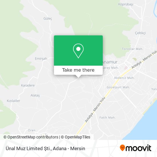 Ünal Muz Limited Şti. map