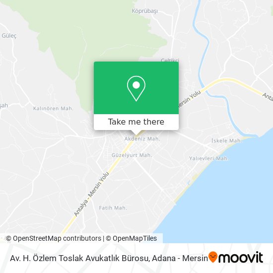 Av. H. Özlem Toslak Avukatlık Bürosu map