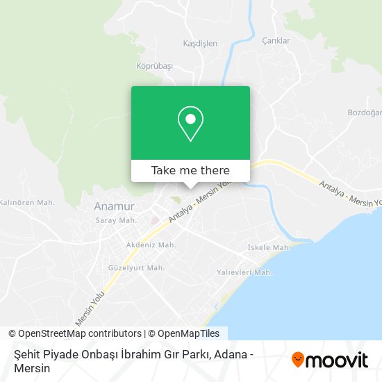 Şehit Piyade Onbaşı İbrahim Gır Parkı map