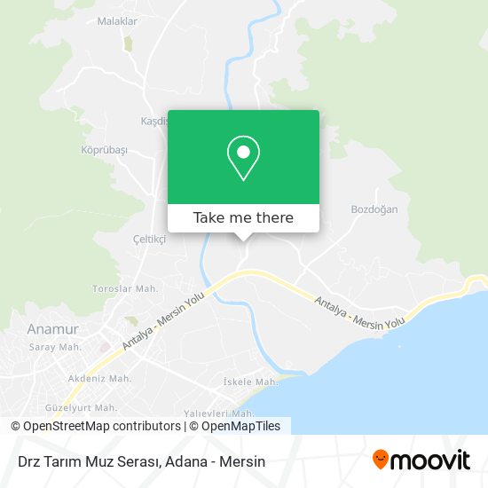 Drz Tarım Muz Serası map