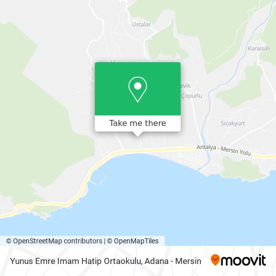 Yunus Emre Imam Hatip Ortaokulu map