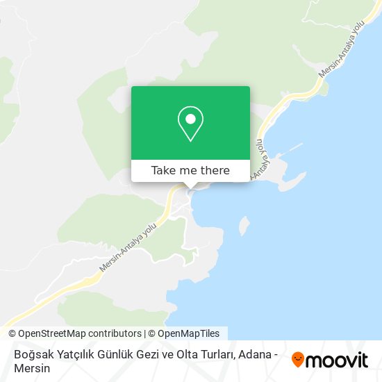 Boğsak Yatçılık Günlük Gezi ve Olta Turları map