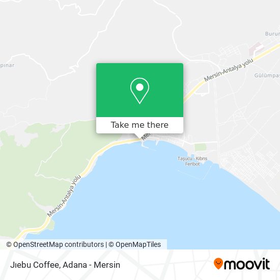 Jıebu Coffee map