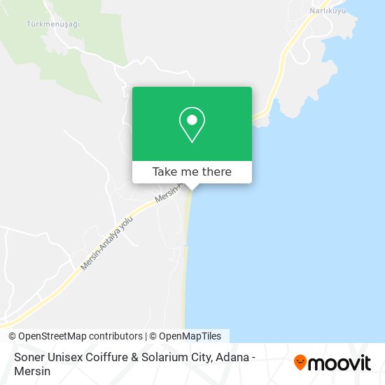 Soner Unisex Coiffure & Solarium City map