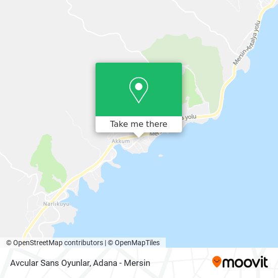 Avcular Sans Oyunlar map