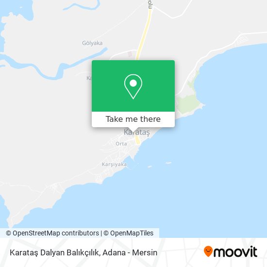Karataş Dalyan Balıkçılık map