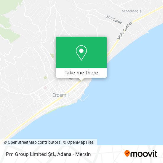 Pm Group Limited Şti. map