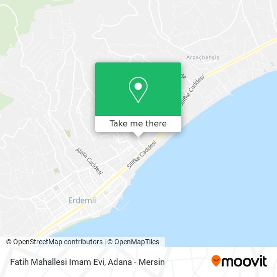 Fatih Mahallesi Imam Evi map