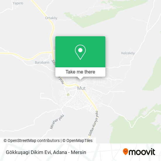 Gökkuşagi Dikim Evi map