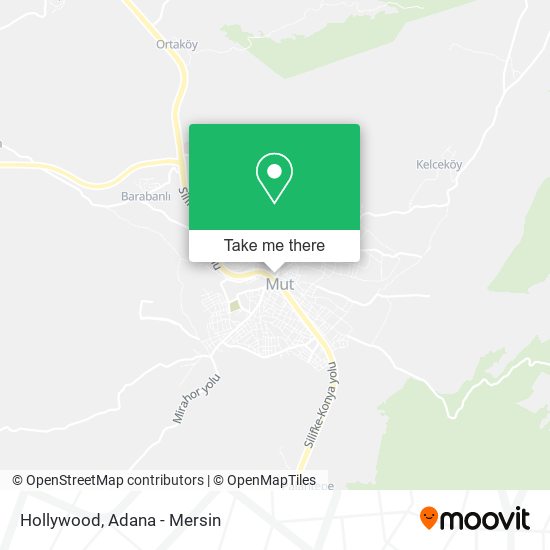 Hollywood map