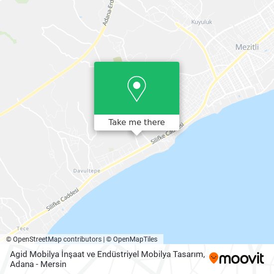 Agid Mobilya İnşaat ve Endüstriyel Mobilya Tasarım map