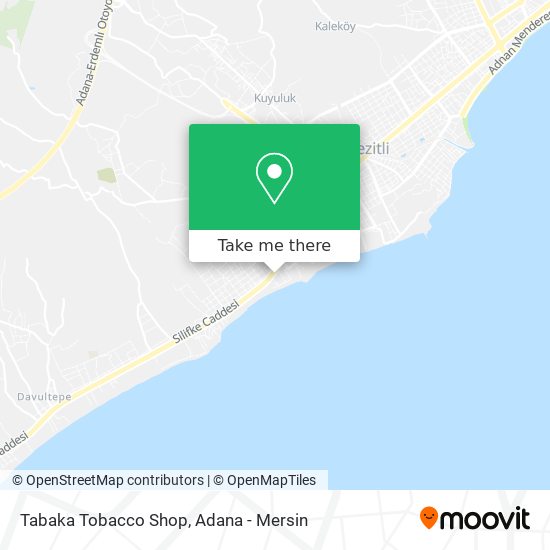 Tabaka Tobacco Shop map