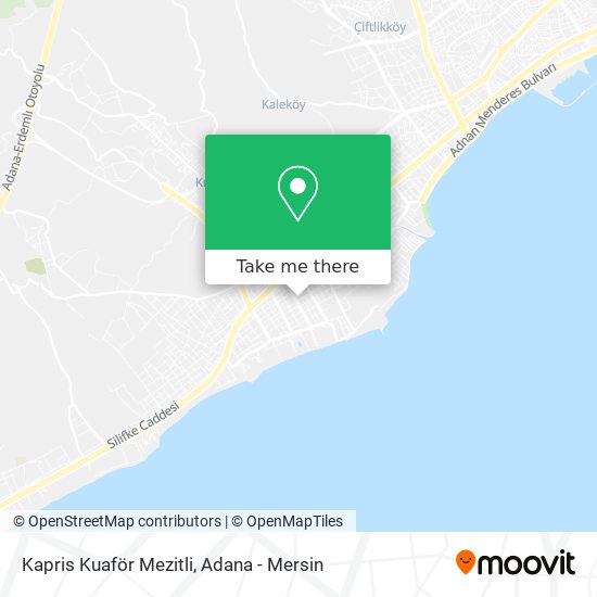 Kapris Kuaför Mezitli map