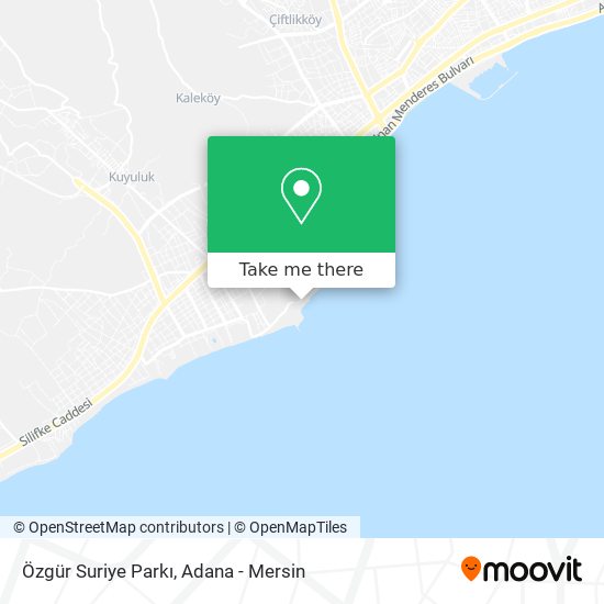 Özgür Suriye Parkı map