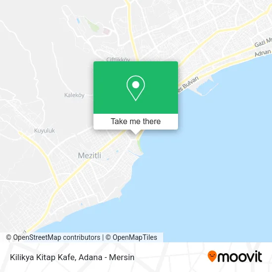 Kilikya Kitap Kafe map