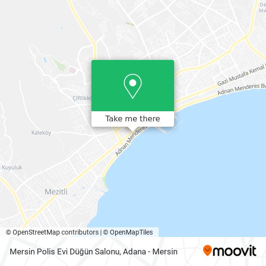 Mersin Polis Evi Düğün Salonu map