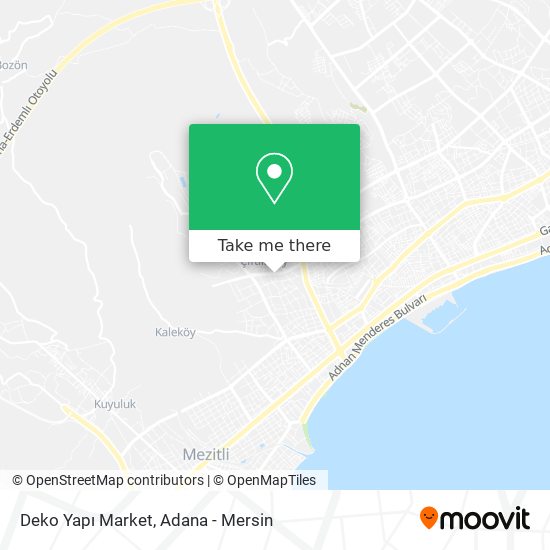 Deko Yapı Market map