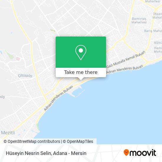 Hüseyin Nesrin Selin map
