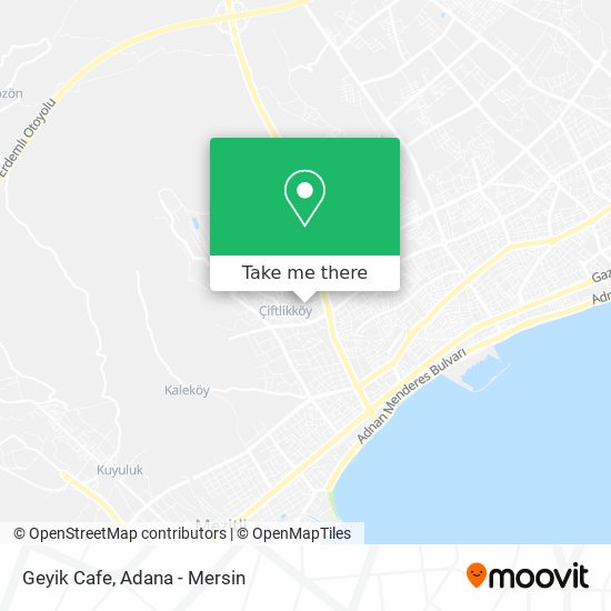 Geyik Cafe map