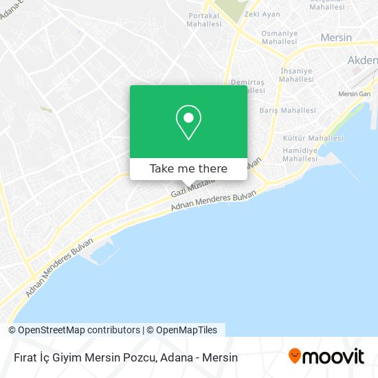 Fırat İç Giyim Mersin Pozcu map