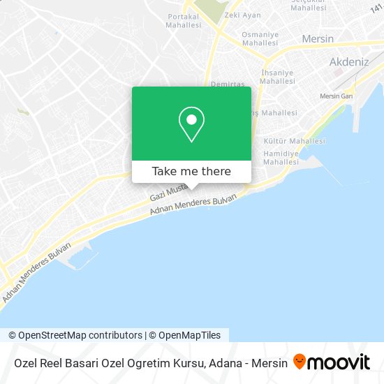 Ozel Reel Basari Ozel Ogretim Kursu map