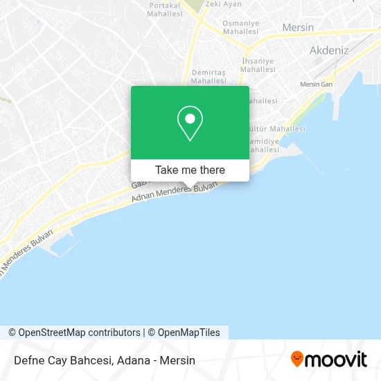 Defne Cay Bahcesi map