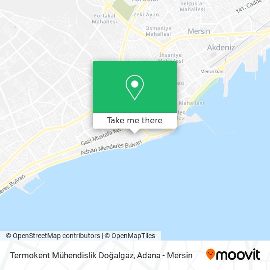 Termokent Mühendislik Doğalgaz map