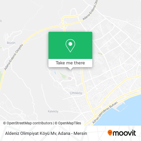 Aldeniz Olimpiyat Köyü Mv map