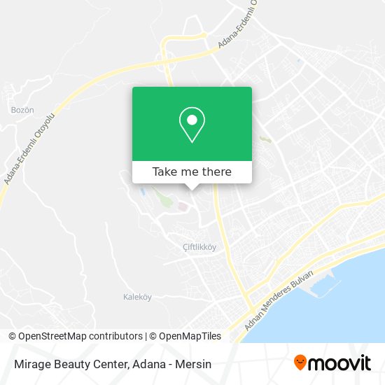 Mirage Beauty Center map