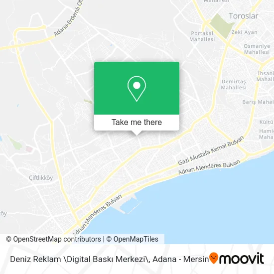 Deniz Reklam \Digital Baskı Merkezi\ map