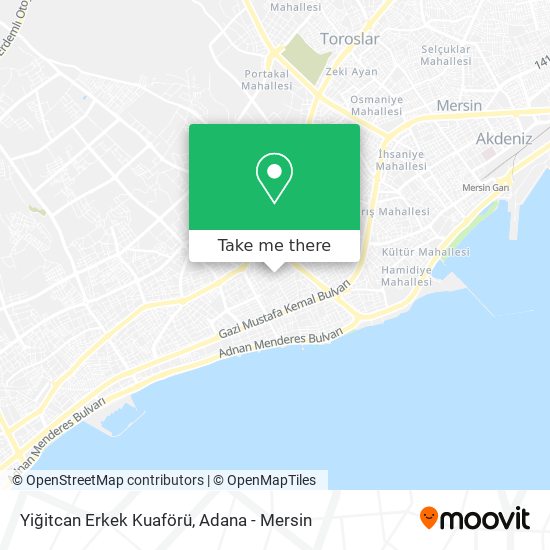 Yiğitcan Erkek Kuaförü map