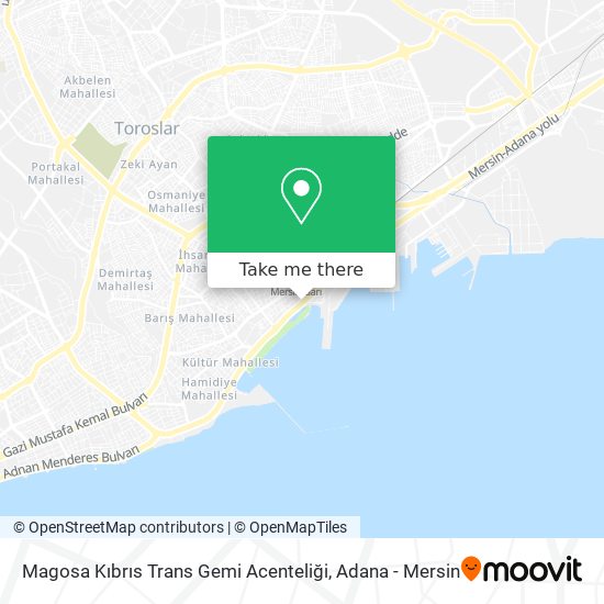 Magosa Kıbrıs Trans Gemi Acenteliği map